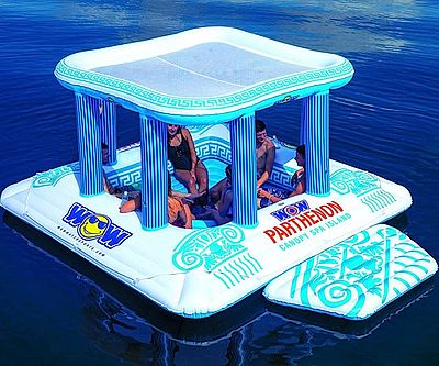 Parthenon Canopy Spa Island