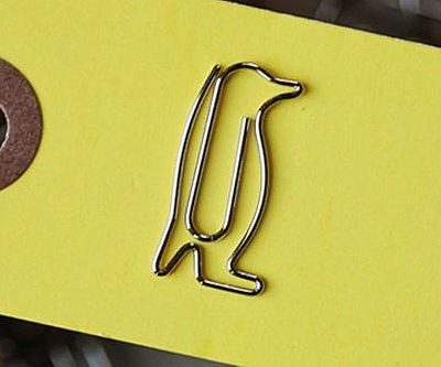 Penguin Shaped Paper Clips