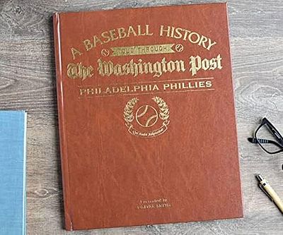 Personalized Baseball History Book