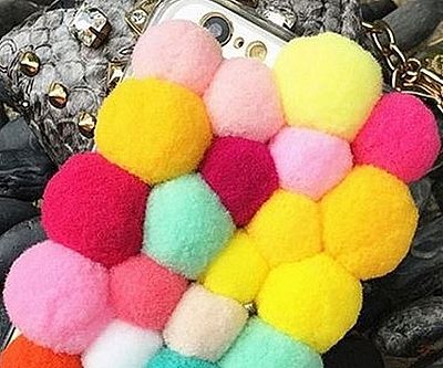 Plush Ball iPhone Case