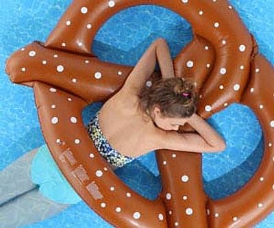 Pretzel Pool Float