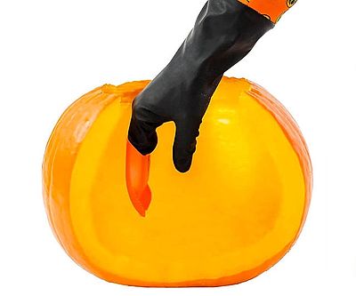 Pumpkin Scraper Glove