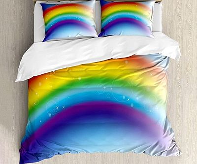 Rainbow Duvet Cover