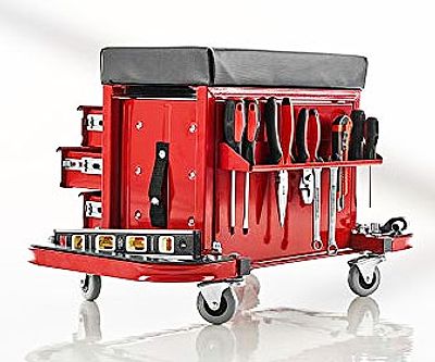 Rolling Toolbox Stool