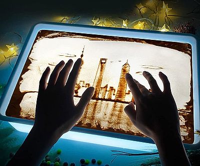 Sand Painting Light Box