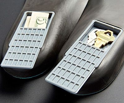 Secret Storage Compartment Insoles
