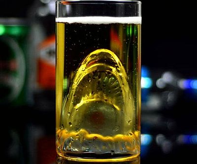 Shark Attack Glass