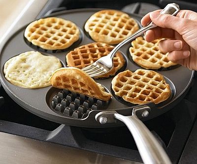 Silver Dollar Waffle Griddle