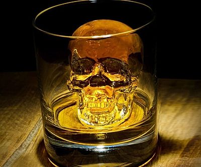 Skull Silicone Ice Cube Tray