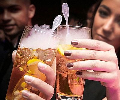 Smokey Dry Ice Drink Stirrers
