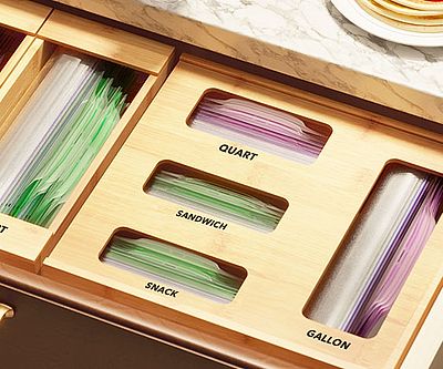 SpaceAid Bag Storage Organizer