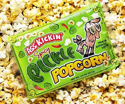 Spicy Dill Pickle Popcorn