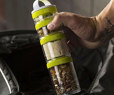 Stackable Storage Container Jars