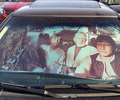 Star Wars Sun Reflector