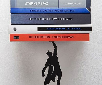 Superhero Floating Book Shelf