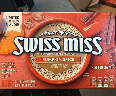 Swiss Miss Pumpkin Spice Hot Cocoa