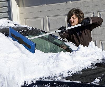 Telescoping Snow Broom & Ice Scraper
