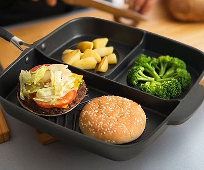 The Multi-Sectional Meal Skillet