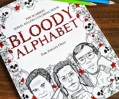The Scariest Serial Killers Coloring Book