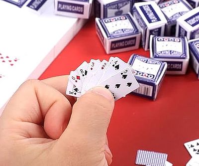 The World’s Smallest Playing Cards
