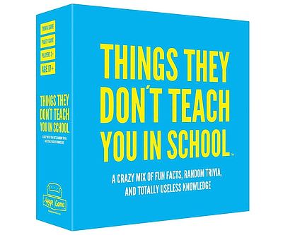 Things They Don’t Teach You In School
