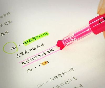 Three Way Tip Highlighter