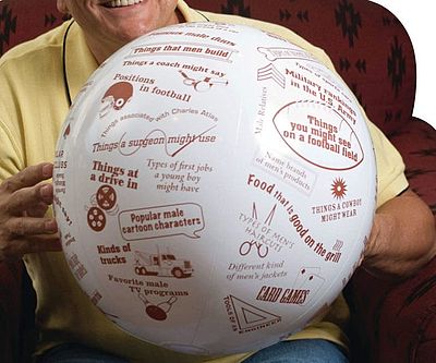 Toss ‘n Talk-About Men Stuff Ball