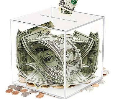Transparent Unbreakable Piggy Bank