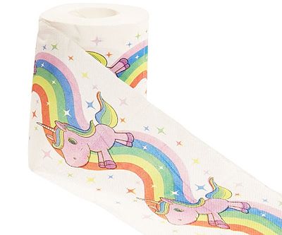 Unicorns & Rainbow Toilet Paper