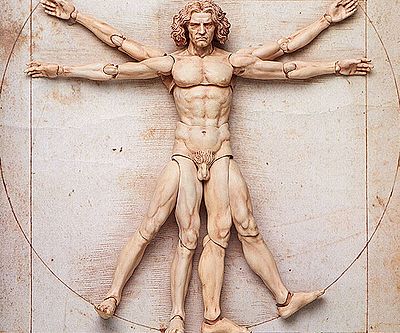 Vitruvian Man Action Figure