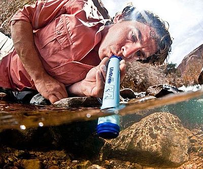 Water Purifying Straw