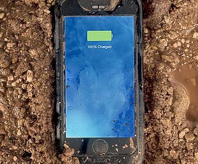 Waterproof Battery iPhone Case