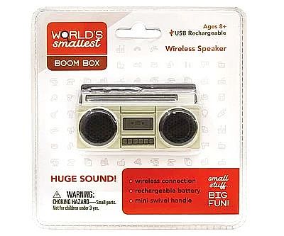 World’s Smallest Boombox