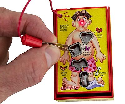 World’s Smallest Operation Board Game