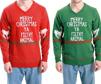 Ya Filthy Animal Ugly Christmas Sweater