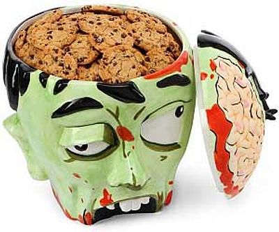 Zombie Head Cookie Jar