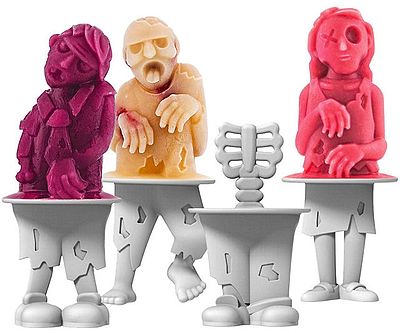 Zombie Ice Pop Molds