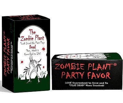 Zombie Plant Party Favors